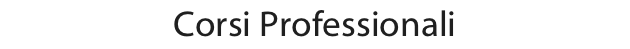 Corsi Professionali